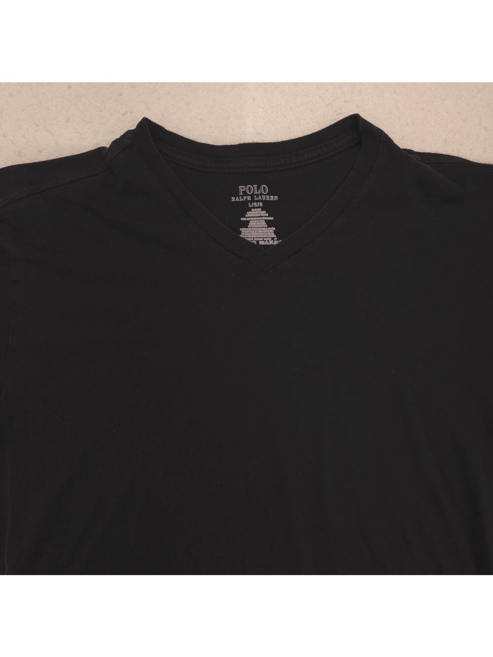 Polo Ralph Lauren Casual Crew Neck Short Sleeve T Shirt Mens Size L Black
